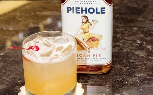 Piehole Pecan Pie Whiskey at The Hangar Bar San Antonio